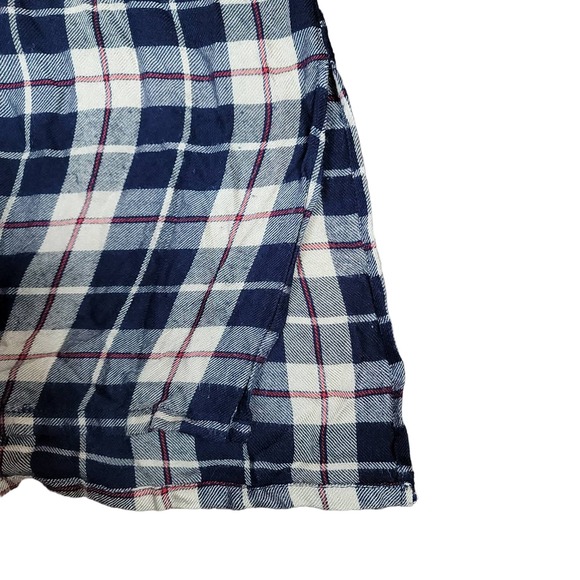 BKE Women's Plaid Button Front Shirt Sz L - Picture 7 of 11